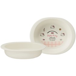 抗菌 食洗機対応 ベビー用PP製小皿 ハローキティ XP25AG