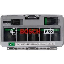 2608003032 [ボッシュ インパクトレンチ用ソケット 1/2インチ7pcsセット]