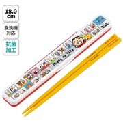 ABC3AG [抗菌 音の鳴らない箸・箸箱セット みんなのたあ坊]