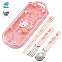 抗菌 食洗機対応 トリオセット ハローキティ/ビックリボン TACC2AG