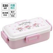 PFLB6AG [抗菌 ふわっと弁当箱 530ml マイメロディ/水彩コスメ]
