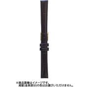 BKE009AF [時計バンド ヴィヴィッド＆ベーシック カーフ型押し ウェルダー 黒 10mm]