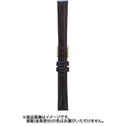 BKE009AH [時計バンド ヴィヴィッド＆ベーシック カーフ型押し ウェルダー 黒 11mm]