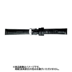 BKE009AJ [時計バンド ヴィヴィッド＆ベーシック カーフ型押し ウェルダー 黒 13mm]