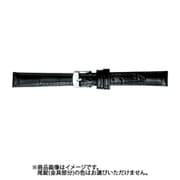 BKE009AJ [時計バンド ヴィヴィッド＆ベーシック カーフ型押し ウェルダー 黒 13mm]