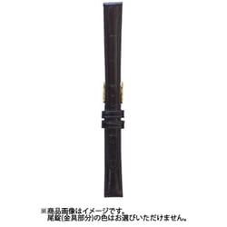 BKE009AL [時計バンド ヴィヴィッド＆ベーシック カーフ型押し ウェルダー 黒 14mm]