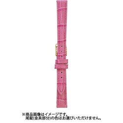 BKE009PF [時計バンド ヴィヴィッド＆ベーシック カーフ型押し ウェルダー ピンク 10mm]