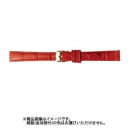 BKE009RJ [時計バンド ヴィヴィッド＆ベーシック カーフ型押し ウェルダー 赤 13mm]