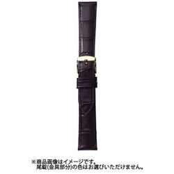 BKE109AN [時計バンド ヴィヴィッド＆ベーシック カーフ型押し ウェルダー 黒 16mm]