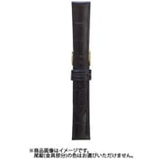 BKE109AO [時計バンド ヴィヴィッド＆ベーシック カーフ型押し ウェルダー 黒 17mm]