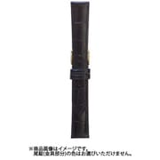 BKE109AS [時計バンド ヴィヴィッド＆ベーシック カーフ型押し ウェルダー 黒 20mm]