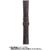 BKE109BR [時計バンド ヴィヴィッド＆ベーシック カーフ型押し ウェルダー チョコ 19mm]