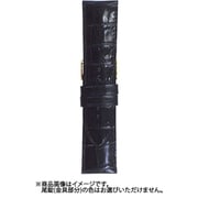 BKE111A28 [時計バンド ヴィヴィッド＆ベーシック カーフ型押し ウェルダー ブラック 28mm]