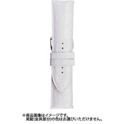 BKE111WY [時計バンド ヴィヴィッド＆ベーシック カーフ型押し ウェルダー ホワイト 26mm]