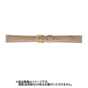 BKE005FI [時計バンド 型押し 12mm ベージュ]