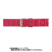 BKE039PS [時計バンド 牛革型押し ショートタイプ 20mm ピンク]