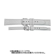 BKE017WI [時計バンド 革 12mm ホワイト]
