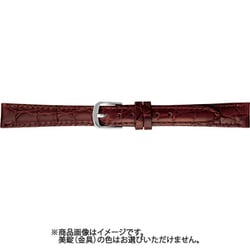 BKE621CI [時計ベルト 牛革型押し 12mm幅 茶]