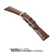 BKE021CO [時計バンド カーフ型押し ウェルダー 茶 17mm]