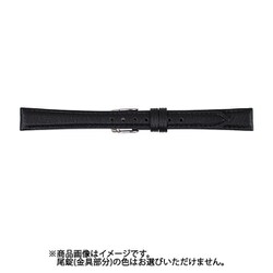 BCE060AH [時計バンド 牛革 ウォッシャブルベルト 黒 11mm]