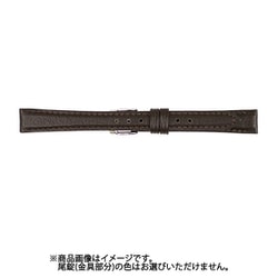 BCE060BI [時計バンド 牛革 ウォッシャブルベルト ダークブラウン 12mm]
