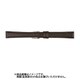 BCE060BJ [時計バンド 牛革 ウォッシャブルベルト ダークブラウン 13mm]