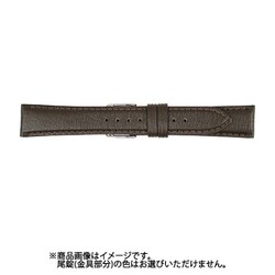 BCE060BN [時計バンド 牛革 ウォッシャブルベルト ダークブラウン 16mm]