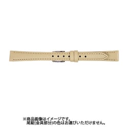 BCE060FI [時計バンド 牛革 ウォッシャブルベルト ベージュ 12mm]