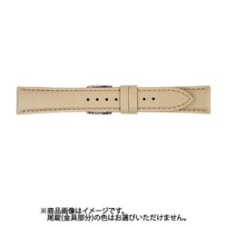 BCE060FP [時計バンド 牛革 ウォッシャブルベルト ベージュ 18mm]