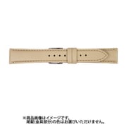 BCE060FP [時計バンド 牛革 ウォッシャブルベルト ベージュ 18mm]