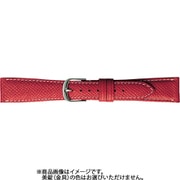 BCE44RN [時計ベルト 牛革型押しシボ 16mm レッド]