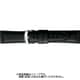 BCE001AU [時計ベルト 牛革 22mm幅 黒]