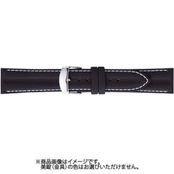 BCE046A1P [時計ベルト 牛革 18mm幅 黒]