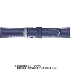 BCE046D1U [時計ベルト 牛革 22mm幅 ネイビー]