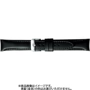 BCE99AS [時計ベルト 牛革 20mm幅 甲丸 ブラック]