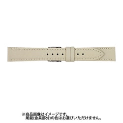 BCE059WP [時計バンド 牛革 アイボリー 18mm]