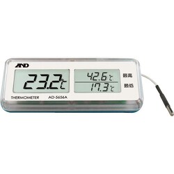 A&D 組込み型温度計 AD5656A 一般（ISO）校正付（検査成績書+トレサビリティ体系図） AD5656A-00A00