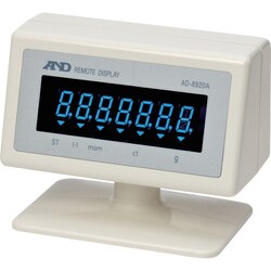 A&D 天びん・台はかり用外部表示器 文字高13mm/7桁/蛍光表示管 AD8920A