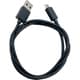 A&D USBケーブル A-MICROB（1.2m） AX-TB-AMB2A12BK