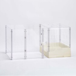 【新品】GEX ラビング クリアメゾン120 拡張セット GEX ラビング クリアメゾン 120 本体&拡張セット タイルマット8
