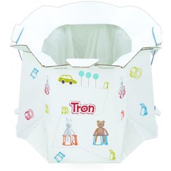 対象年齢：1～6歳頃まで 耐荷重：25kgまで SMART START 座れる携帯トイレ トロン くま