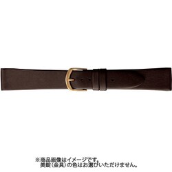 BCE210BN [時計ベルト 牛革 16mm幅 チョコ]