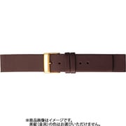 BCE079BS [時計ベルト 牛革 20mmストレート幅 ダークブラウン]
