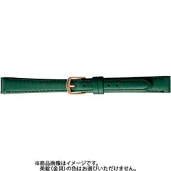 BCE795MI [時計ベルト 牛革 12mm幅 グリーン]