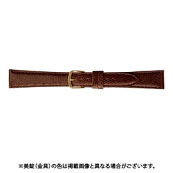 BTE252BN [時計バンド リザード（トカゲ革） ロングサイズ 16mm ブラウン]
