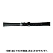 BTE552AF [時計バンド リザード（トカゲ革） ロングサイズ 10mm ブラック]