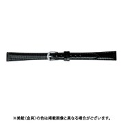 BTE552AH [時計バンド リザード（トカゲ革） ロングサイズ 11mm ブラック]