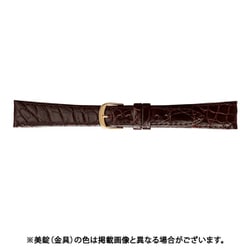 BWE251BN [時計バンド カイマン（シャイニング） ロングサイズ 16mm ブラウン]
