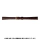 BWE551BM [時計バンド カイマン（シャイニング） ロングサイズ 15mm ブラウン]