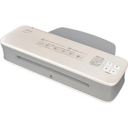 パーソナルラミネーター A4サイズ対応 4段階温度設定 2本ローラー LAM-R245